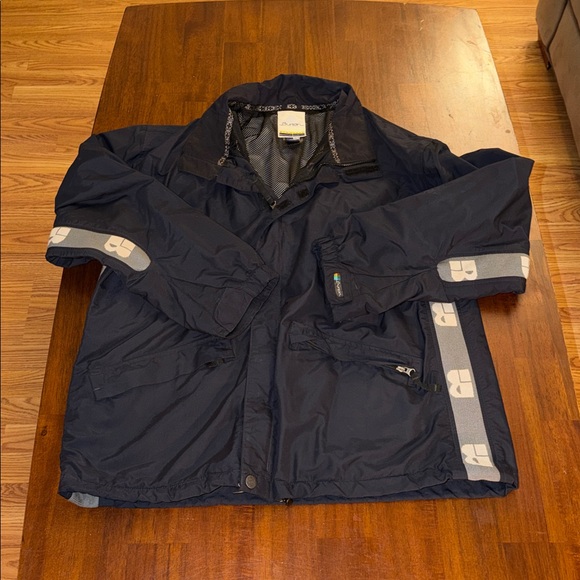 MEN'S Burton Bio-Lite Storm-Lite ski snow jacket coat. Black. Large.